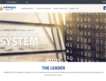 Tablet Screenshot of infologic.sg